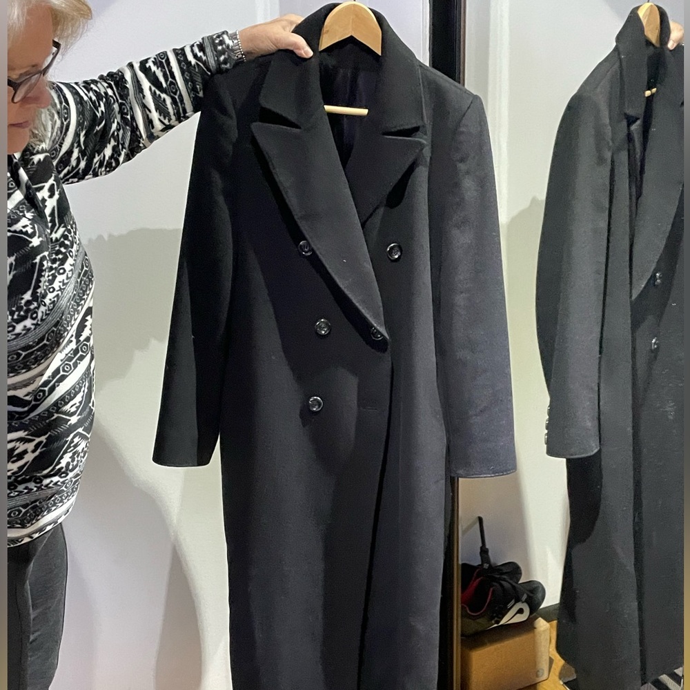 Floor-length Cashmere Wool Coat